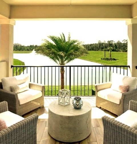 Miami Side YardIdea For A Large, Modern Side Porch With Decking And An Addition To The Roof