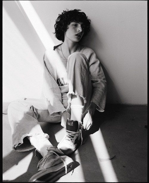 netflix: the it boy, finn wolfhard via i-d magazine [x]