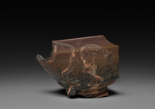 Shard of Tea Bowl: Jian ware, 960-1279, Cleveland Museum of Art: Chinese ArtSize: Overall: 6.7 cm (2