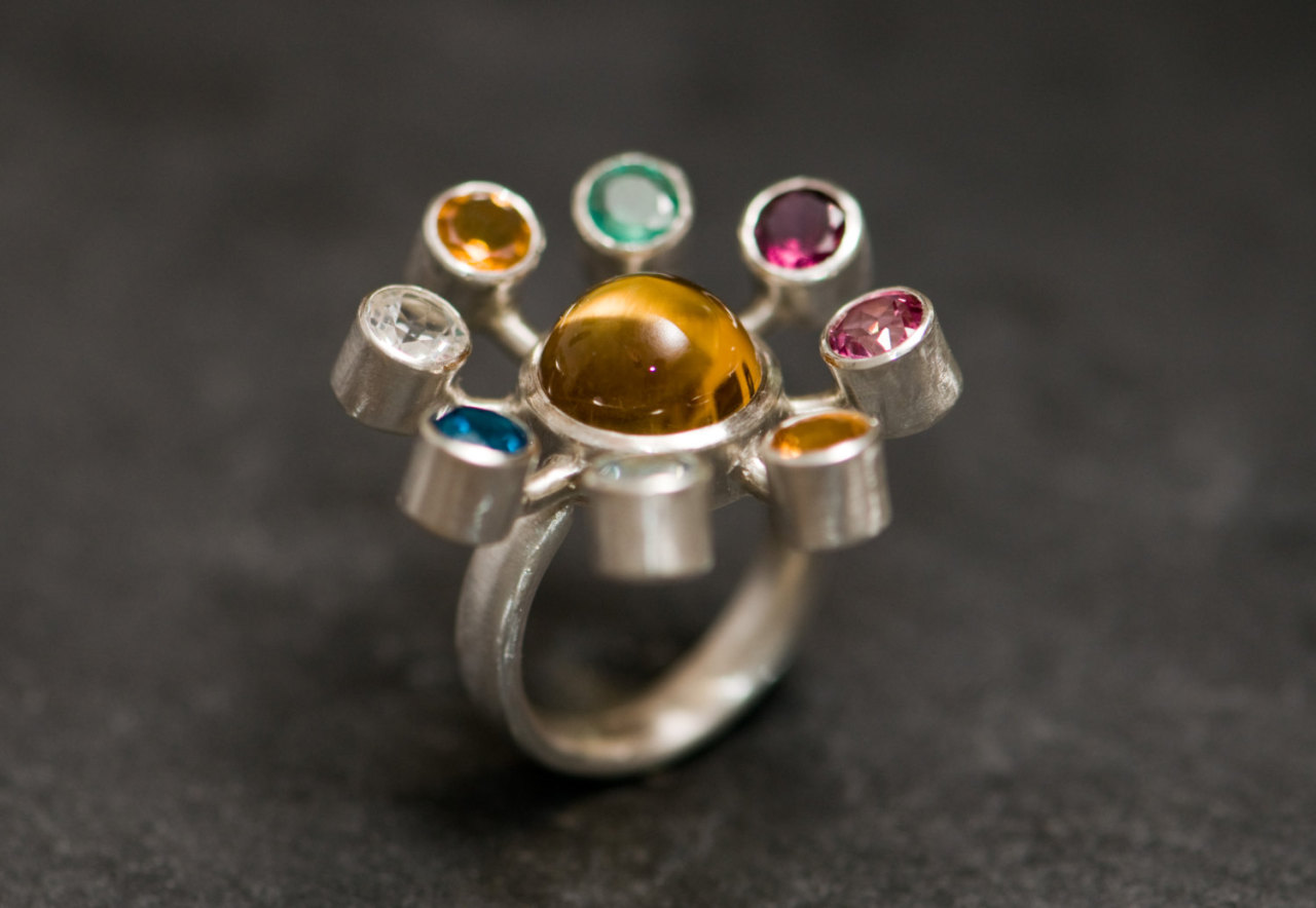 sosuperawesome:  Solar system rings by williamwhite on Etsy 