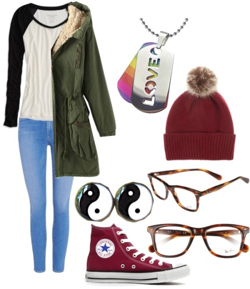 Untitled #57 By Leowashington934 Featuring Ray Ban Glasses
