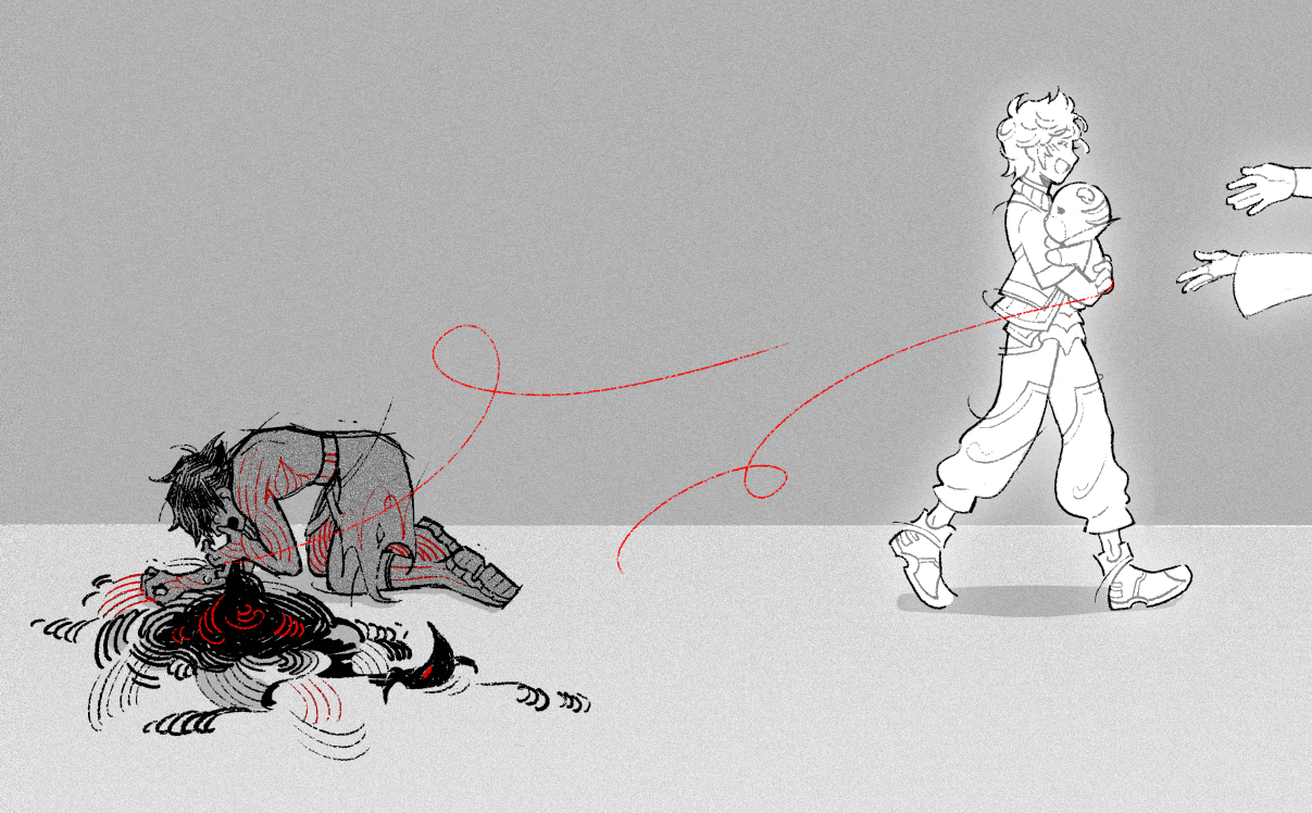 dearprotagonist:  leave your pain behind(your pain is alone)