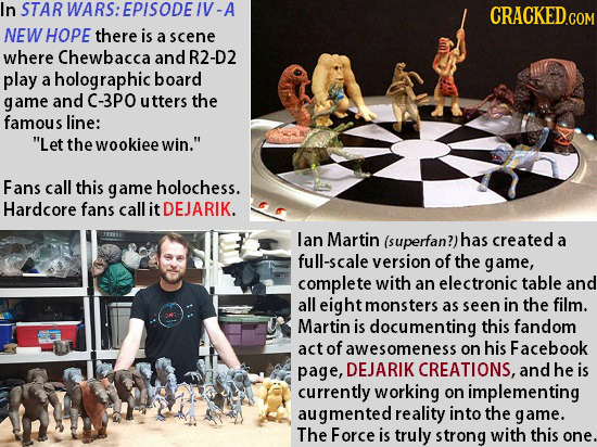 cracked:  If you build it, they will have to come watch you get to play with it.19