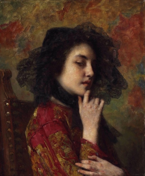 Portrait of a Georgian Princess, Alexei Harlamoff