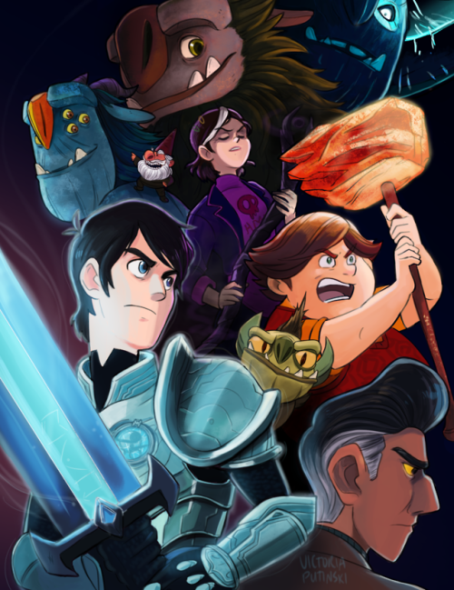 incaseyouart:Sooo Brent and I finished Trollhunters and GOSH DANG IT WAS INCREDIBLE. I am blown away