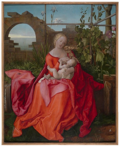 Virgin and Child, by the workshop of Albrecht Dürer, National Gallery, London.