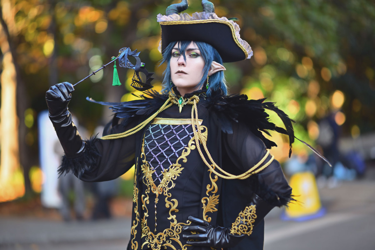 Cosplay of Malleus Draconia from Disney Twisted Wonderland : r/PSO2NGS
