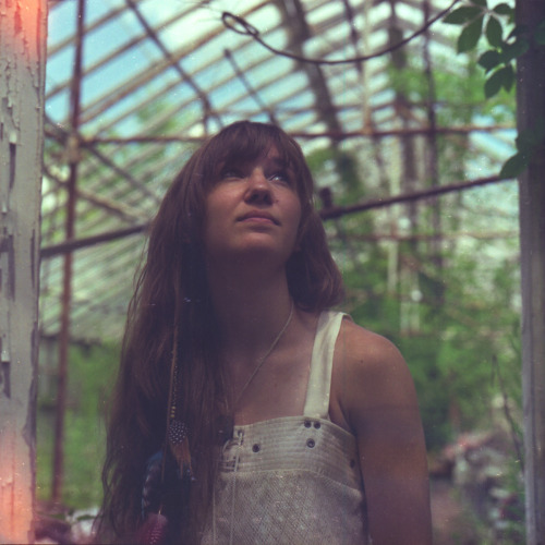Pentacon Six : 80mm f2.8 Carl Zeiss Biometer Lens Shot in an abandoned greenhouse. Model: Kim O'Mall