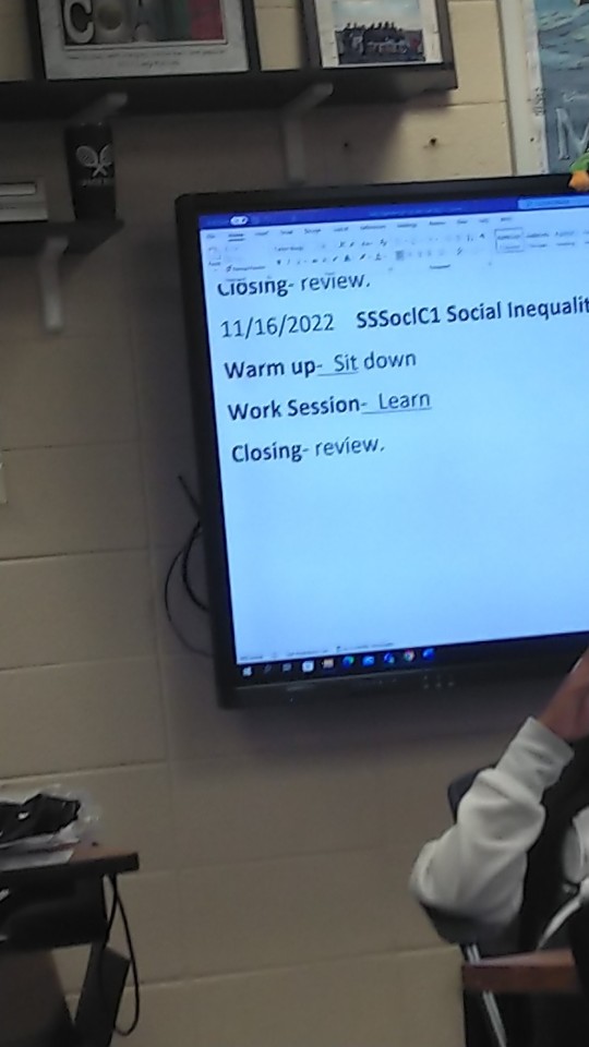 Just Incase Anyone Was Curious About My Senior Level Classes