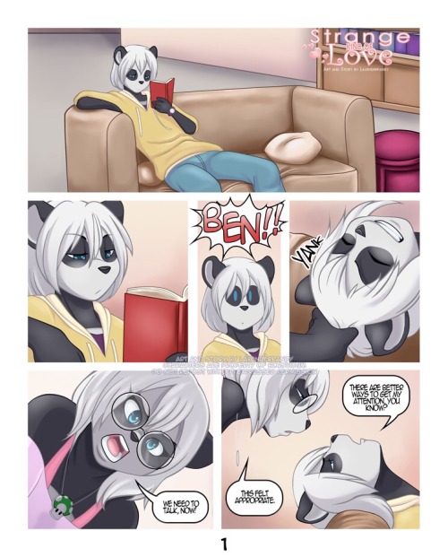 deadddeviant: Strange Kind of Love via LavenderPandy (source: X )Female Dragon x Male Panda