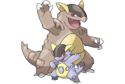 chasekip:  on this Mothers Day id like to appreciate how cute/heartbreaking Mega Kangaskhan’s pokedex entries are