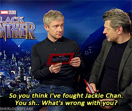 sherlockspeare:    Black Panther Cast Play Two Truths One Lie (X)