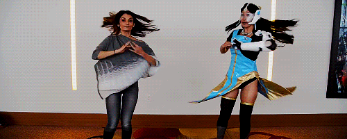 miyku:Anjali Bhimani &amp; Symmetra [ Utahime Cosplay ]  ↳   Symmetra Microwaves