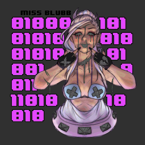GORETOBER DAY 11Glitch/VirusCharacter by  Datnincompoop