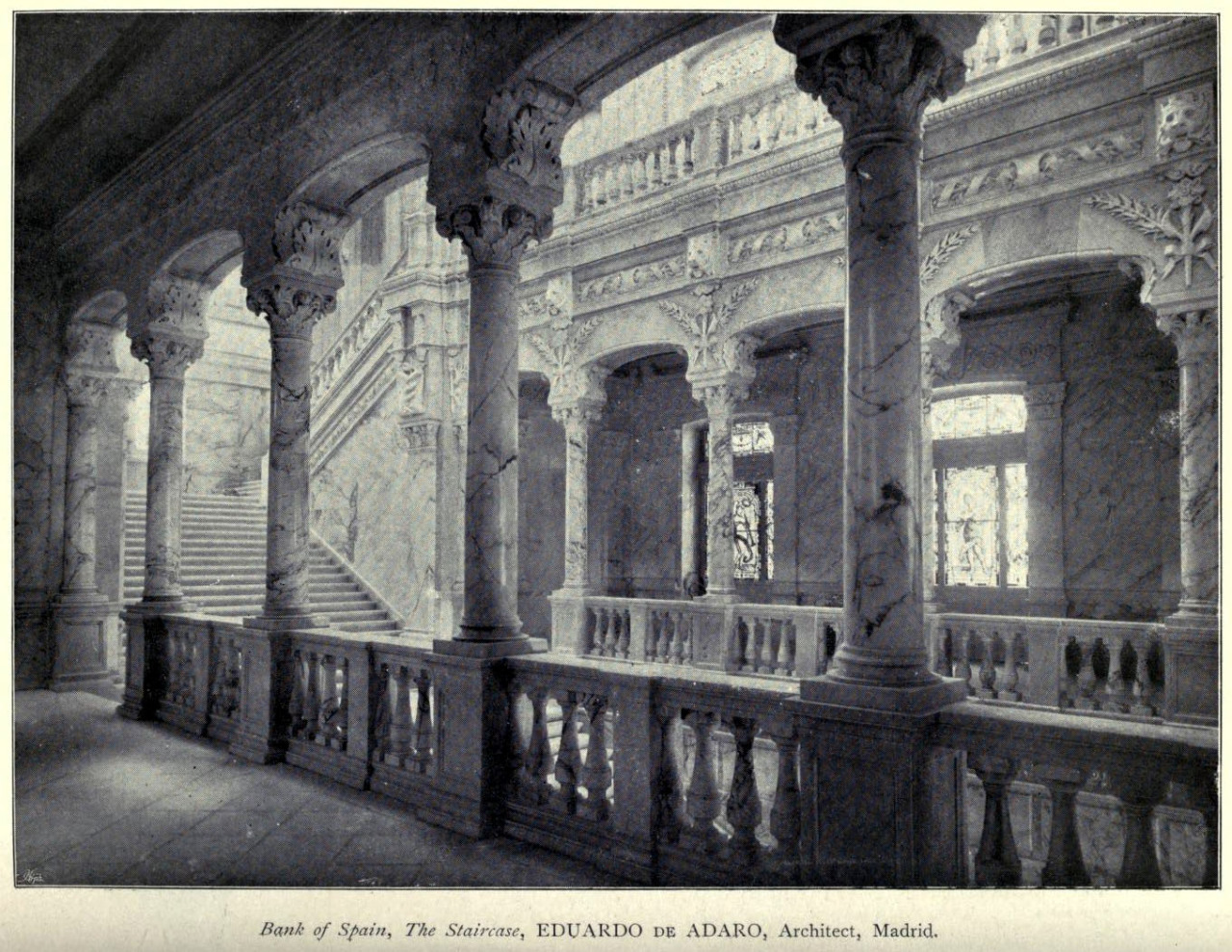 Inside the Bank of Spain, Madrid