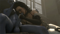 illudev:  (Click here for a better version of this gif)  So, after some days messing around with SFM and learning some things here and there, I was finally able to put together a little porn looping animation.I’m not 100% satisfied with it (that volumetri