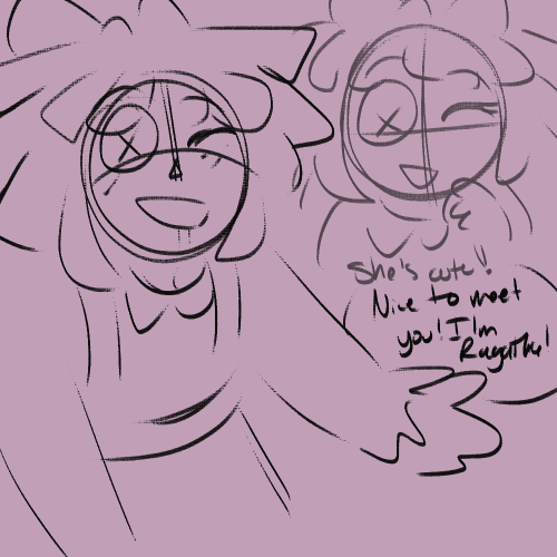 An AU I Thought Of A Little While Back And Then Left That Fucker To Dust. Sketches Ahead!