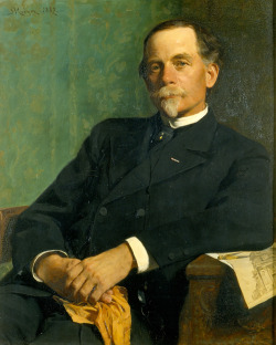 1882 Peder Severin Krøyer - Architect, Professor F. Meldahl sitting