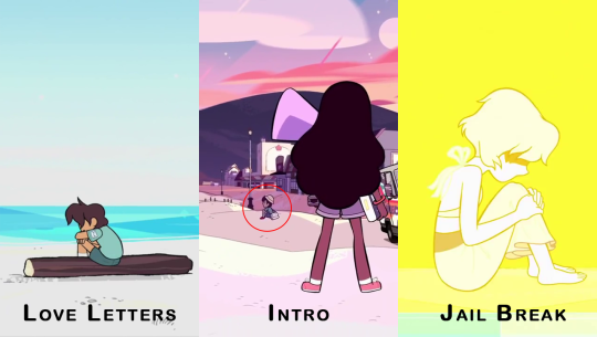 beach-a-palooza:  I’ve seen other theories about humans who mirror Gems like the Cool Kids mirror the Crystal Gems, so here are my thoughts on possible Jamie and Lapis parallels. In “Historical Friction”, Jamie and Steven put on a historical play