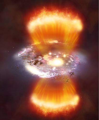 Galaxies ‘Coming of Age’ in Cosmic Blobs (NASA, Chandra, 6/24/09) by NASA’s Marshall Space…