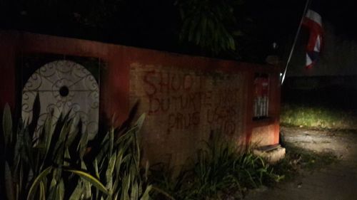 Thailand: Anarchists visit the Philippines Consulate in protest against the murderous Duterte regime
