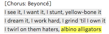 Formation Lyrics