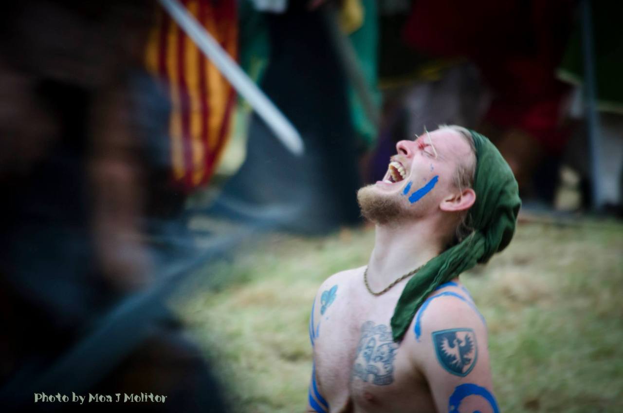 Galanerna in full action during the larp Lazarus - Spiraltornets fall (The Fall of