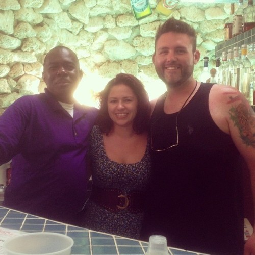 Gettin friendly with the locals in a cave bar. #grotto #vacation #bahamas #drunk #pool #bar #bahamamama