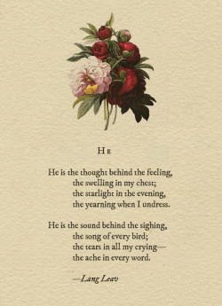 langleav:  New piece, hope you like it xo Lang …………….My new book Lullabies is now available via Amazon, BN.com + The Book Depository and bookstores worldwide.