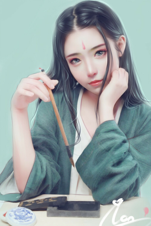  Chinese styleYongxing Lu https://www.artstation.com/artwork/2xm3VB