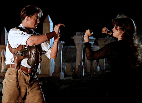 kyloren:  “Oh, I’ve dreamt about this since I was a little girl!”“You dream about dead guys?” THE MUMMY1999 | dir. Stephen Sommers 
