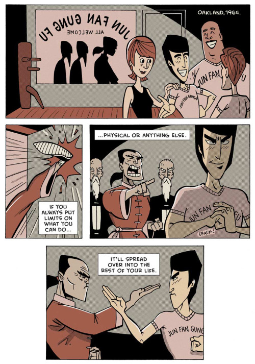 zenpencils:  BRUCE LEE: There are no limits. porn pictures