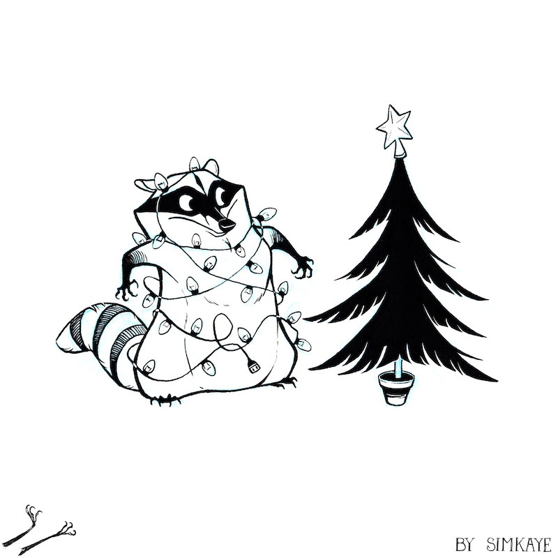 cooncomic: 70. Holiday Lights