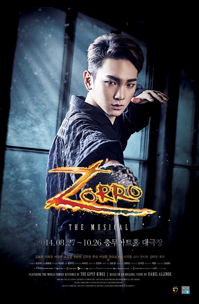 shineetown:  Key @ Zorro Musical promotion 