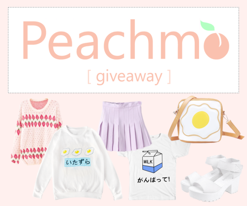 peachmoshop:This giveaway is to help promote the opening of Peachmo, a new, Asian fashion clothing s