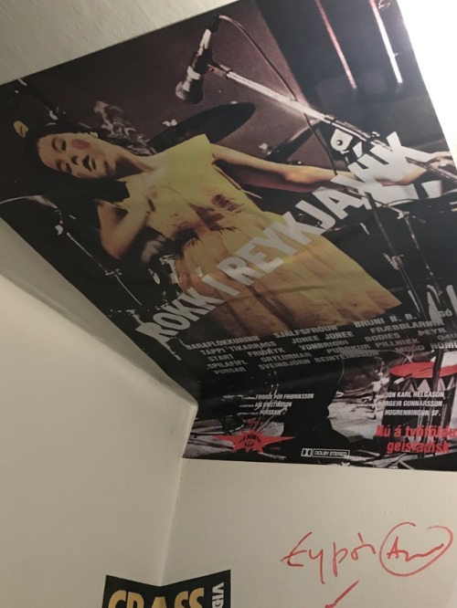 autoamerican1980:Views from the Icelandic Punk Museum in Reykjavik, which used to be an underground 