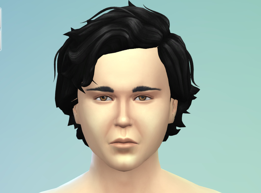 [solved] tiny slits missing from hair in game Sims 4 Studio