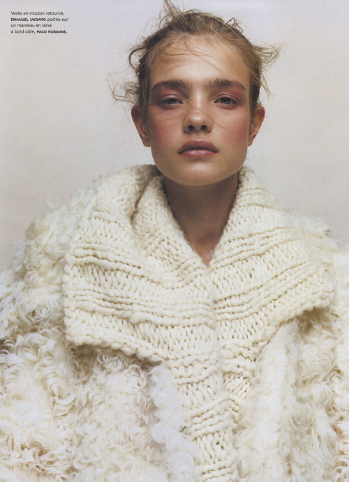 Natalia Vodianova by Jean-Baptiste Mondino for Numéro #37 October 2002