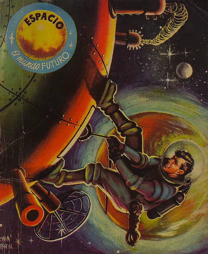 magictransistor:  Toray. Espacio, El Mundo Futuro (Space, The Future World). 1954.
