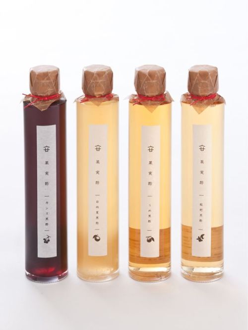 Healthy drinking fruit vinegars by Yokamon, Japan