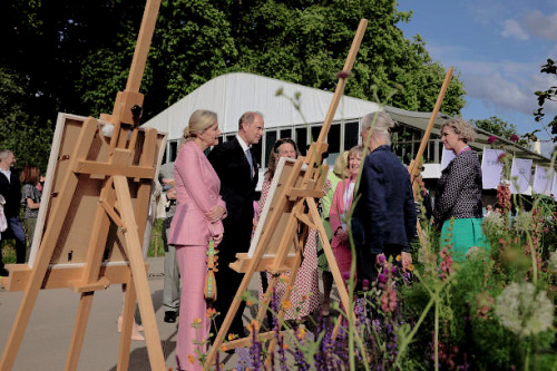 theroyalsandi:The Earl and Countess of Wessex are at the Chelsea Flower Show 2022 | May 23, 2022