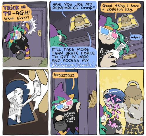 catchymemes:The Trick or Treat Hourlyween Saga