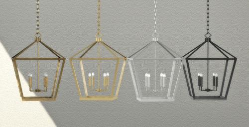 [KHD] Caged Pendant Lamps// Kenwood Lamprequested by the-huntingtonoriginal meshall LODs5012 polygon