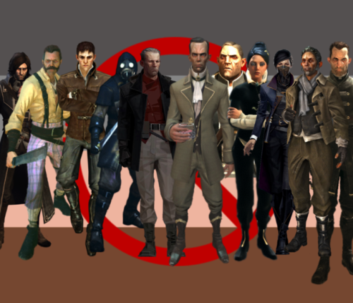 Corvo, Teague, Samuel, Emily, Jessamine, Havelock, Pendleton, Daude, The Outsider, the whalers, and 