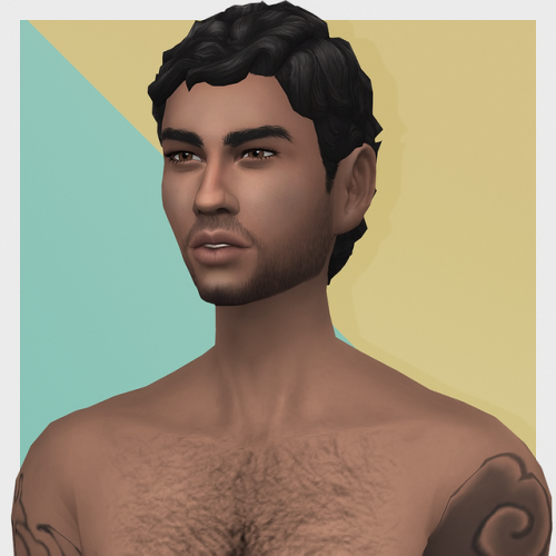 bustedpixels:SP07 Medium Curly Male Hair ConversionBase Game Compatible• HAIR COMES WITH 2 FILES. ME