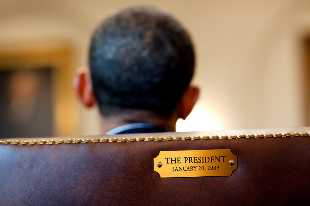 redoak14:  The results of what Dr. King fought for. We’ll miss you President Obama.
