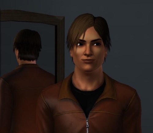 leon-s-kennedy-fanclub: you know your a Leon S Kennedy fan when he’s your husband in the sims