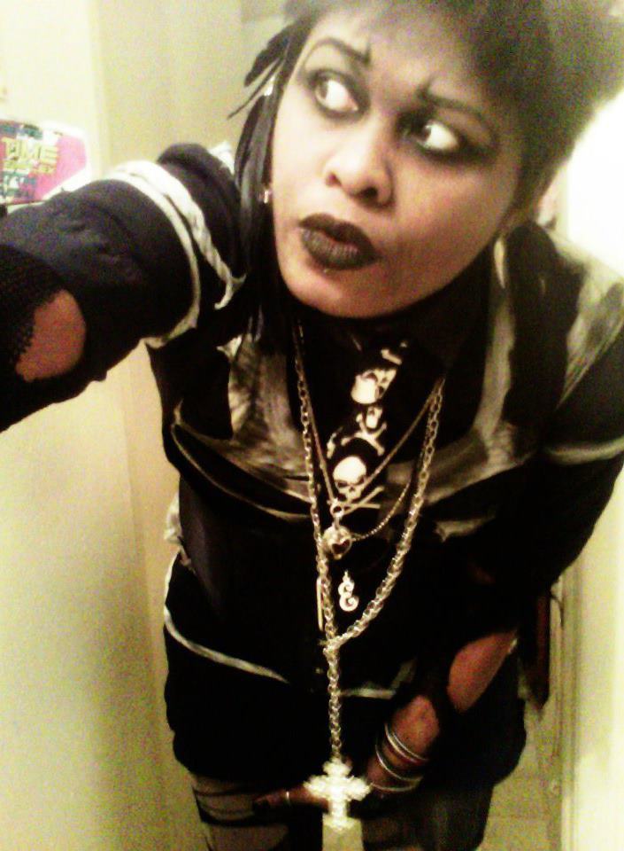 blaquexswan:  This is me… a 28 year old, darkly inclined, american, transboy POC. 