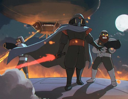 true-king-of-monsters:  videotapeahh:  theuncannydag:  archatlas:   Studio Ghibli’s Star Wars&