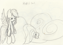Kitsclop:   Real Quick Taw Wanted To See Hide And Seek.   X3!